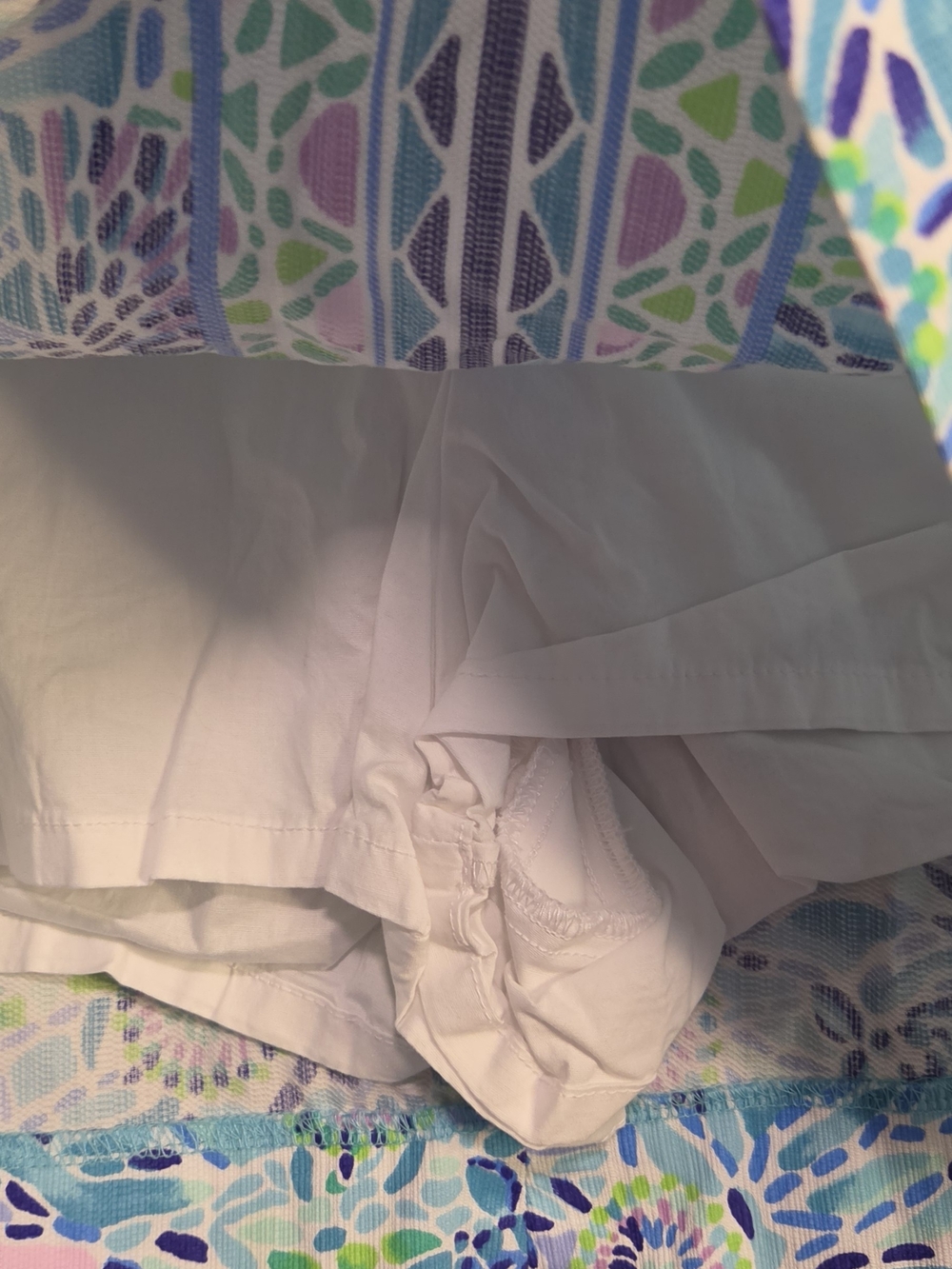 Lilly Pulitzer skort women Marigold Blue Ibiza Open Water 8 - Picture 5 of 5